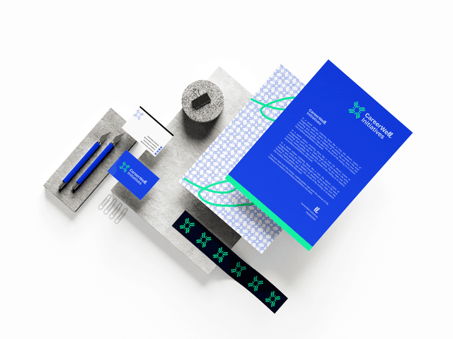 Branding mockup with stationery