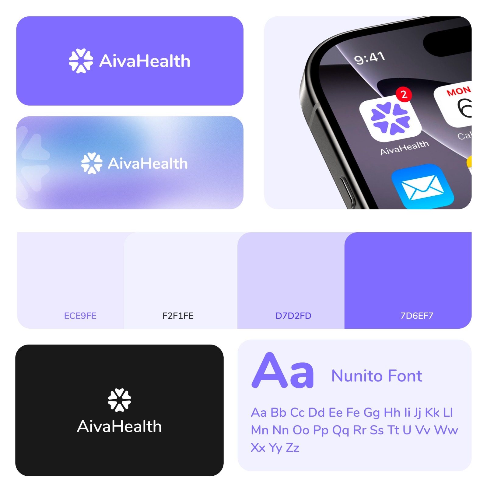 Aiva Health Brand Identity gallery image 4